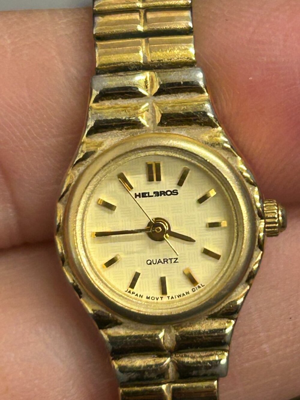 Vintage Helbros Ladies Watch Expansion Band As-Is Untested
